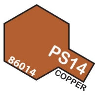 PS-14 Spray Polycarbonate Copper 3oz By TAMIYA