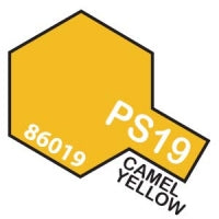 PS-19 Spray Polycarbonate Camel Yellow 3oz By TAMIYA