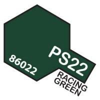 PS-22 Spray Polycarbonate Racing Green 3oz By TAMIYA