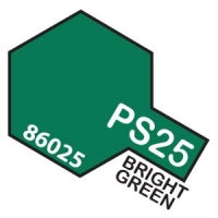 PS-25 Spray Polycarbonate Bright Green 3oz By TAMIYA