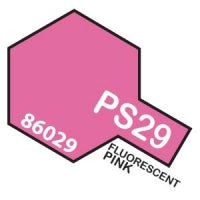 PS-29 Spray Polycarbonate Fluorescent Pink 3oz By TAMIYA