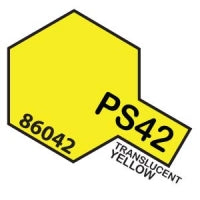 PS-42 Spray Polycarbonate Transparent Yellow 3oz By TAMIYA