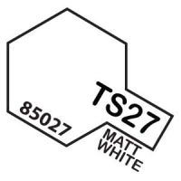 TS-27 Matt White Spray 100mL