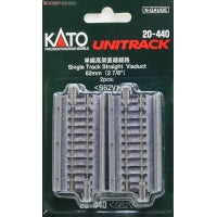 Kato N 62mm 2-7/16" Straight Viaduct (2)