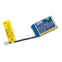 Eflite 1502s45 150mAh 2S 7.4V 45C Li-Po, 26AWG