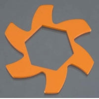 HPI BRAKE DISK FIN PLATE (ORANGE) BAJA