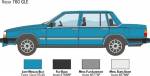1/24 Volvo 760 GLE 4-Door Sedan By ITALERI