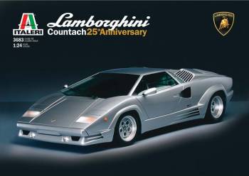 1/24 Lamborghini Countach 25th Anniversary By ITALERI