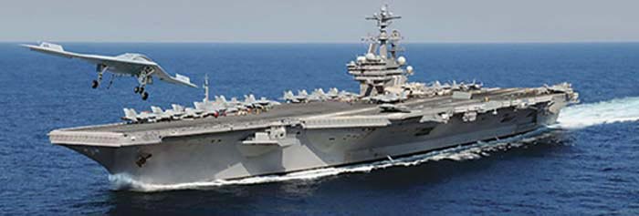 Italeri 5534 1/720 USS George HW Bush CVN-77