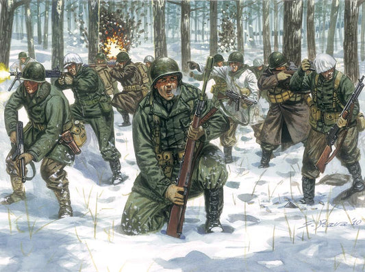 Italeri 6133 1/72 WWII US Infantry (Winter Uniform)