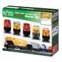 KATO 106-0020 N scale M1 Basic Oval Track Set, ES44 Canadian National, Freight Cars and Power Pack, 120V