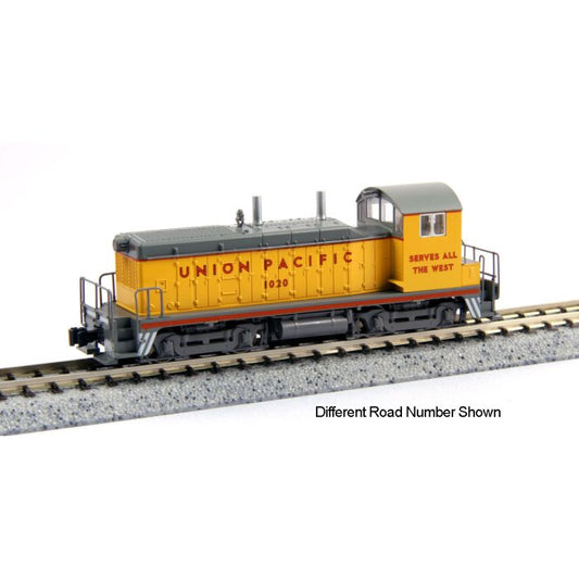 Kato 176-4379, N Scale EMD NW2 Switcher, Standard DC, Union Pacific UP #1032