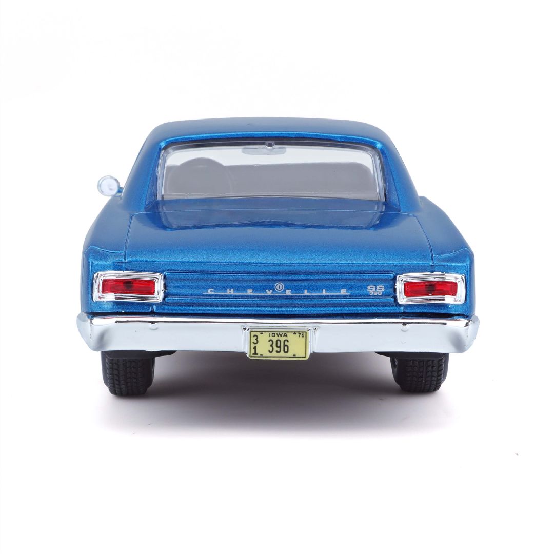 Maisto 1/24 Special Edition 1966 Chevrolet Chevelle SS 396 (Metallic Blue)
