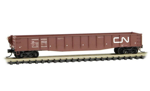 04600470  Micro-Trains N Canadian National 50' Fishbelly Side Gondola #143722