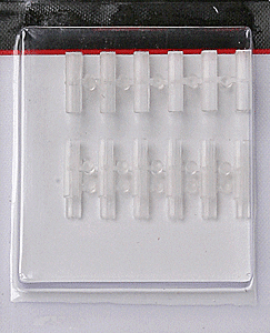 Atlas 552 HO Code 83 plastic insulated joiners (24)