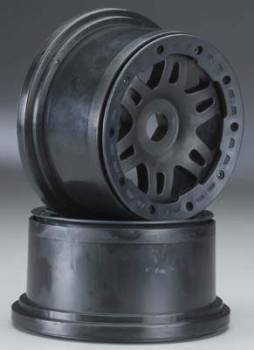 2719-03 Split Six Blck/Blck Bead-Loc Re Whls 5T (2)