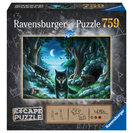 164349 - RAVENSBURGER 759PC - ESCAPE SERIES: THE CURSE OF THE WOLVES