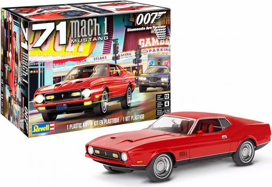 Revell 4555 1/25 71 Mustang Mach 1 "James Bond" 007 Diamonds Are Forever