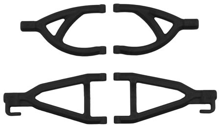 RPM 80602 Rear Upr/Lwr A-Arms 1/16 E-Revo Blk