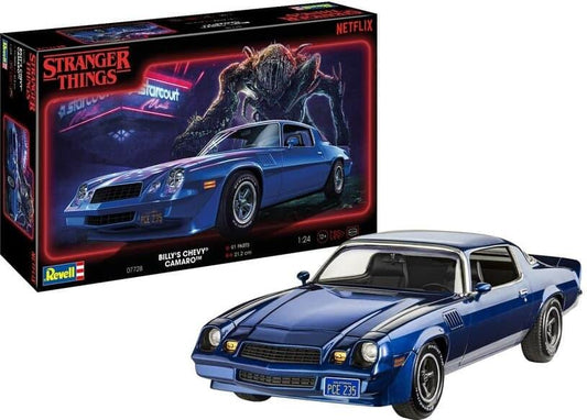 Revell 7728 1/24 Chevy Camaro Z28 Stranger Things