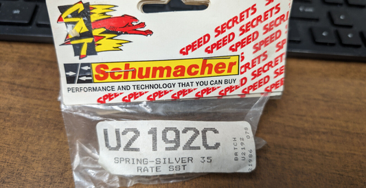 U2192C Schumacher Shock Spring Silver 35 Rate SST