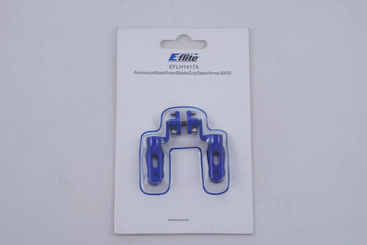 Eflite Aluminum Main Rotor Blade Grip Set with Arms: B400