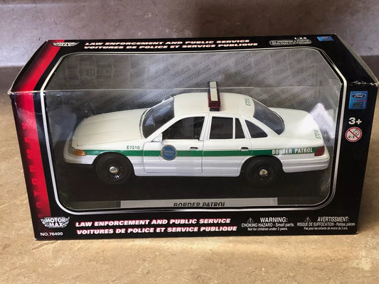 Motor Max 1/24 Diecast Border Patrol Ford Law Enforcement Series