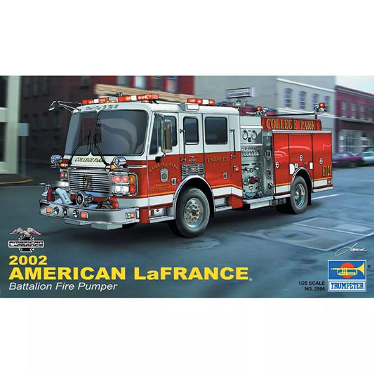 Trumpeter 2506 1/25 2002 American LaFrance Eagle Fire Pumper