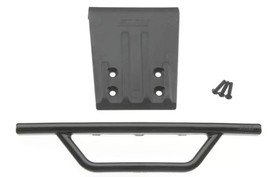 RPM 80952 Front Bumper & Skid Plate Black Slash 2wd