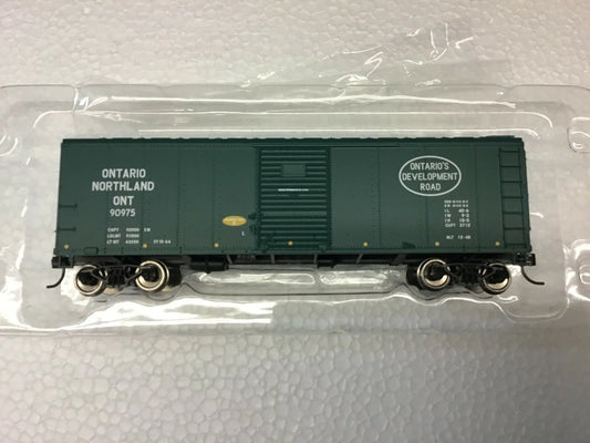 Bowser HO 40' Box Ontario Northland #90975