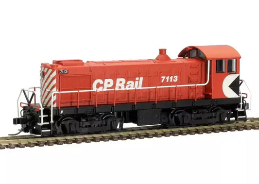 Atlas 40005015 N Alco S4 – LokSound and DCC – Master(R) Gold — Canadian Pacific 7117 (red, black, white)
