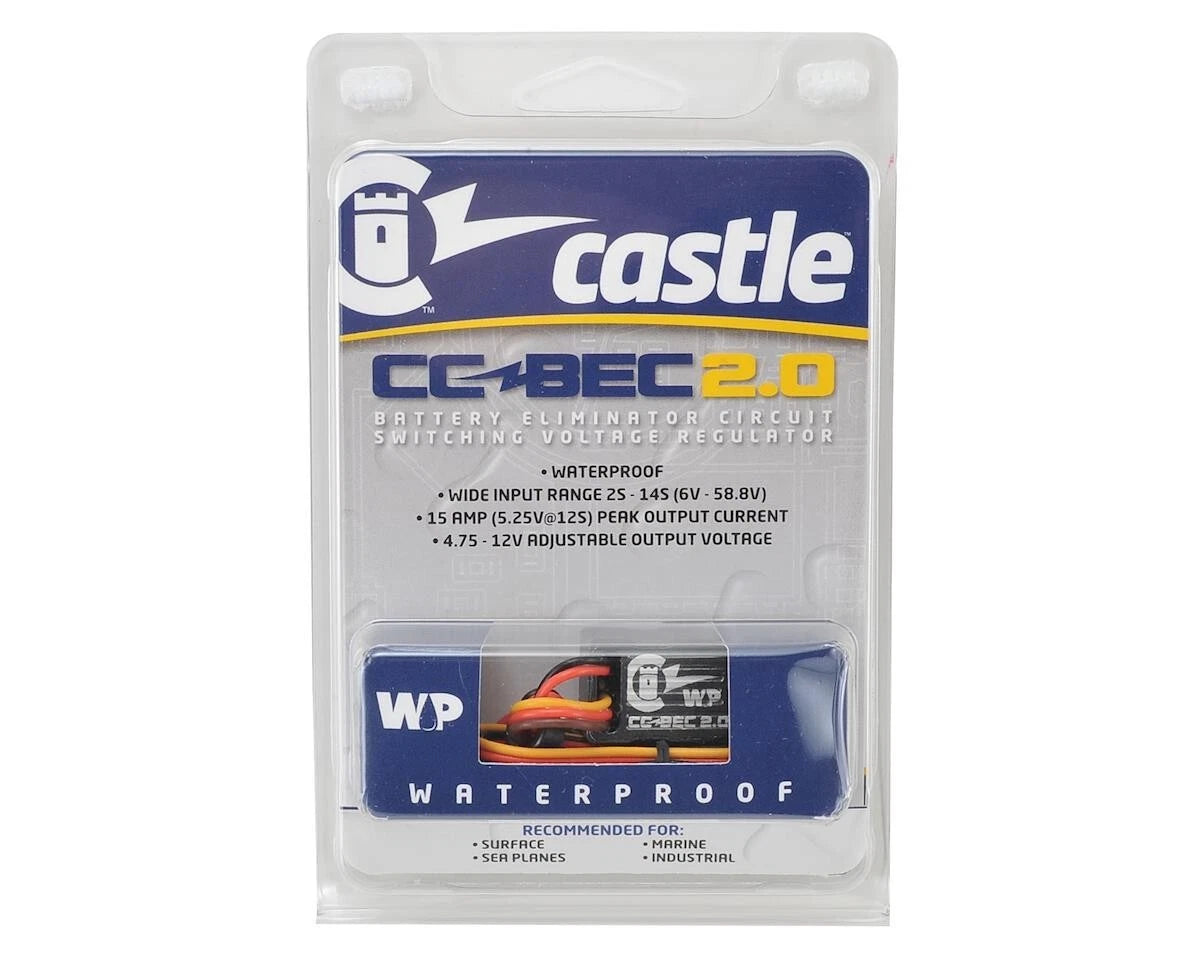 Castle BEC 2.0,20A Max Output,WaterProof 010015300