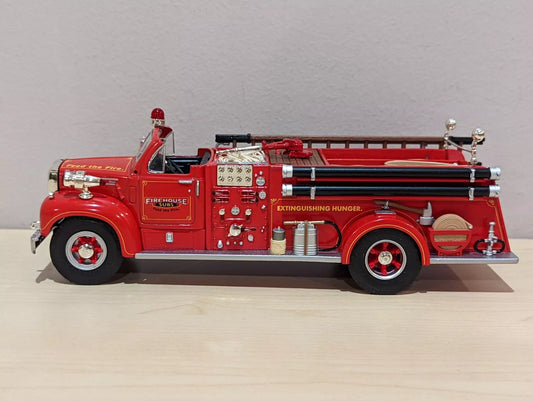 First Gear 2005 Firehouse Subs B-Model Mack Fire Truck 1:34 Scale Die Cast