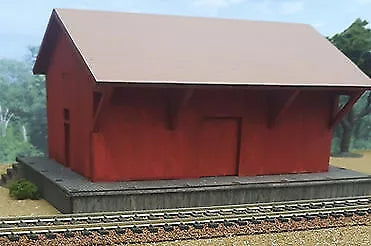 Osborn Model Kits 1121 - HO General Purpose Freight Shed - Kit