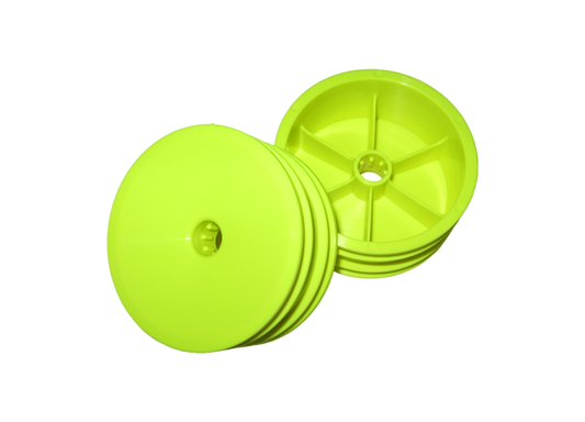 Proline Associated B2 B3 Series 2.2” Front Wheels Plastic Yellow (2) 2639Y / 2639-02