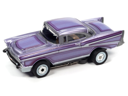 Auto World Cars N Coffee 1967 Chevy Bel Air purple