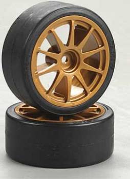 Tamiya 51219 DRIFT TIRES TYPE D & WHL