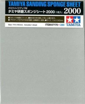 Tamiya Sanding Sponge Sheet 2000
