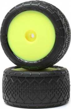 Bk Bar Rr Mounted Yellow (2) Mini-B By TEAM LOSI