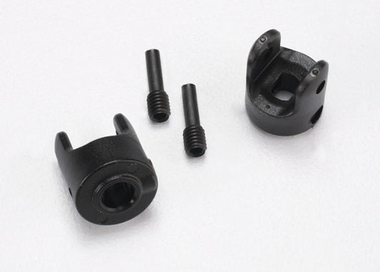TRA7057 - Traxxas Differential & Transmission Yokes w/Hardware (2)