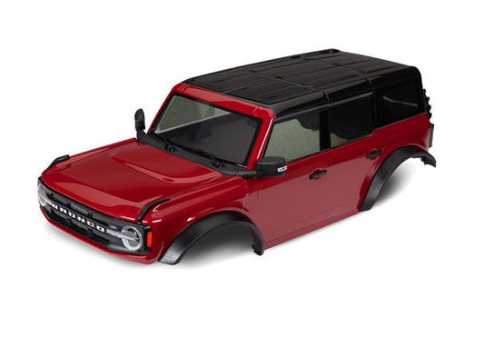 Traxxas 9211R Complete Painted Body Red : TRX-4 Ford Bronco (2021)