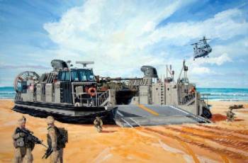 00107 1/144 USMC Landing Craft/Air Cushion LCAC