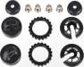 Traxxas 7468 CAPS/SPRINGS RETAINERS(2)