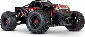 Traxxas Maxx 4S V2 Brushless Monster Truck w/ WideMaxx - Red