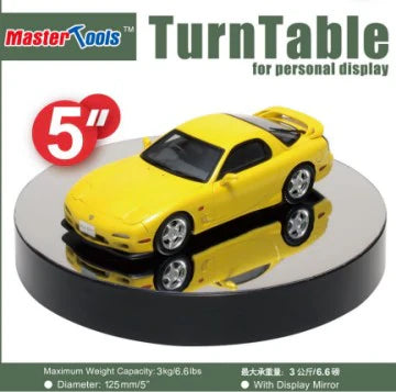 Master Tools 5" Mirrored Turntable
