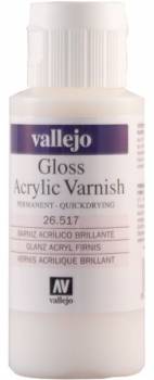 Vallejo Polyurethane Varnish Gloss 60ml