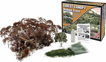 F1661 Forest Canopy Medium Green