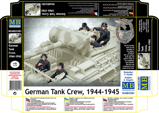 MASTER BOX 1/35 German Tank Crew, 1944-1945