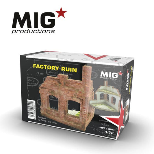 MIG 1/72 Factory Ruin