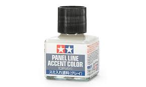 TAMIYA PANEL LINE ACENT COLOR - GRAY